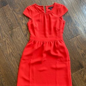 J Crew cap sleeve Crepe dress